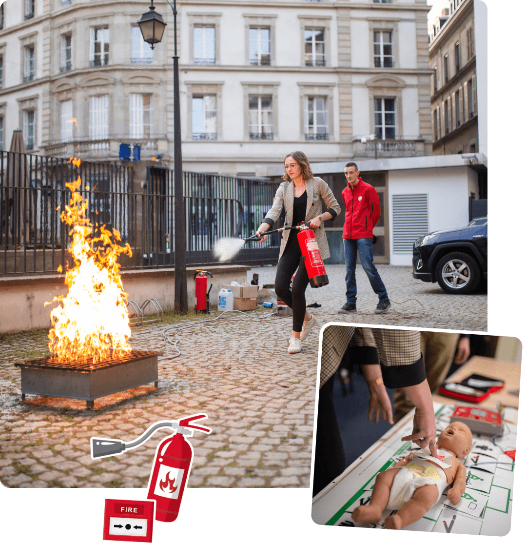 Image Safety Day. - Journee securite combinee