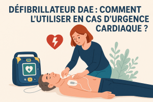 Utilisation Défibrillateur DAE