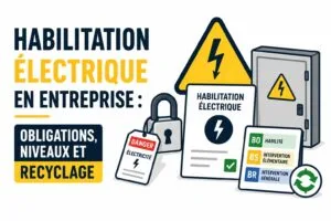 Formation habilitation électrique en entreprise — armoire de consignation et EPI — MSécurité Alsace