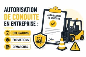 Formation autorisation de conduite chariot élévateur — obligations réglementaires employeur — MSécurité Alsace